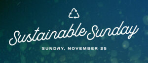 sustainable sunday event banners